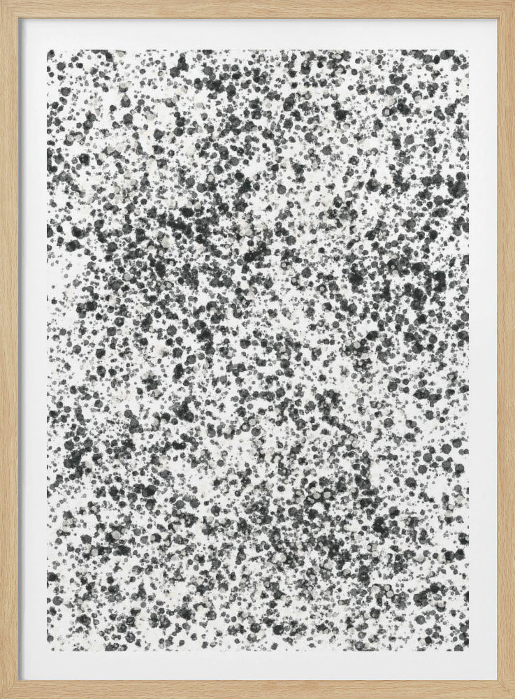 Splattered Pattern Of Scattered Dots | Poster