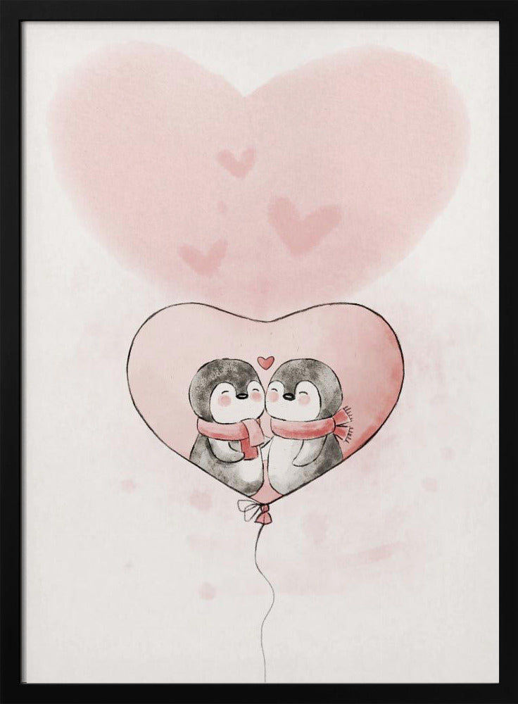 Penguin in love | Poster