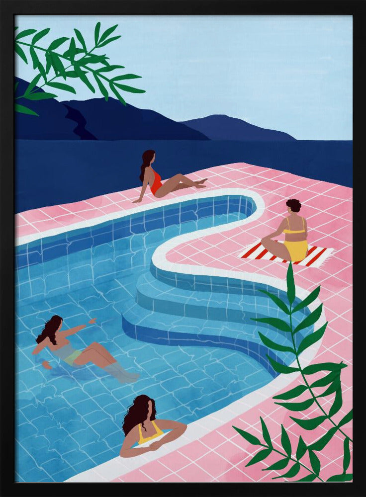Pool Dames | Poster