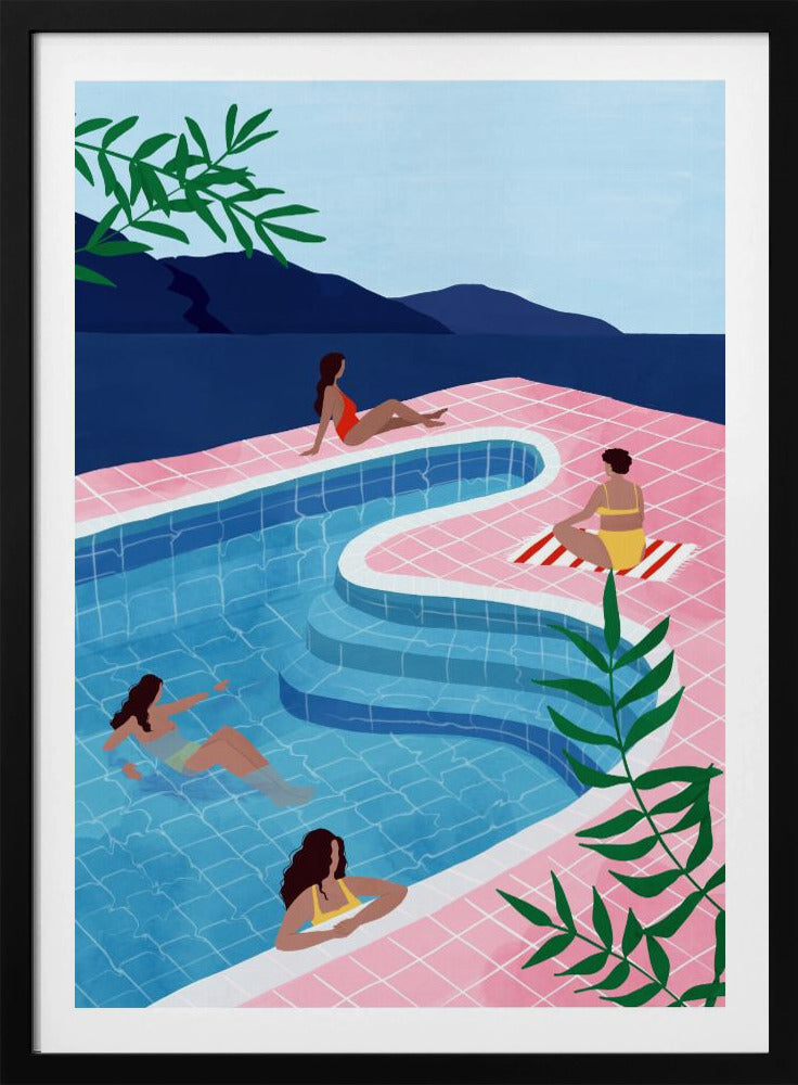 Pool Dames | Poster