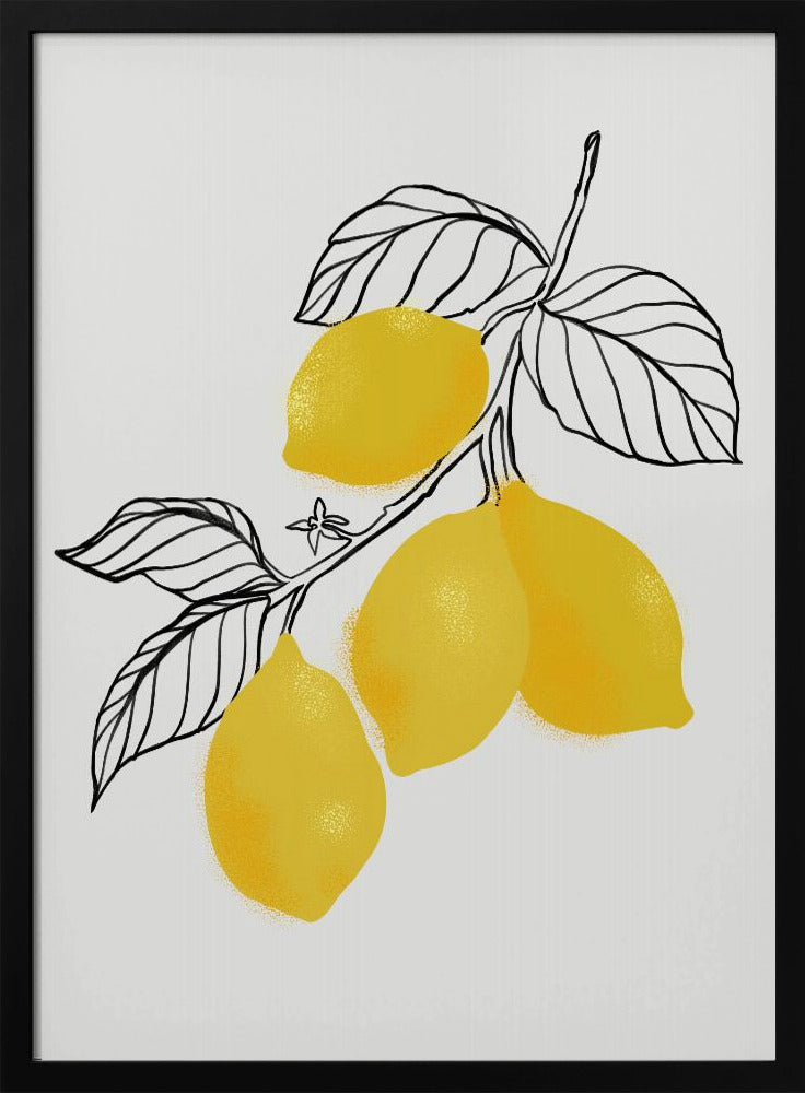 Lamya citroenen | Poster