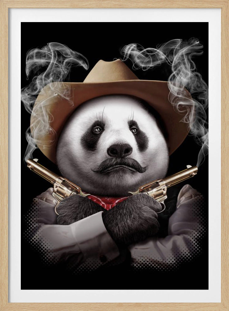 panda kruisgeweer | Poster