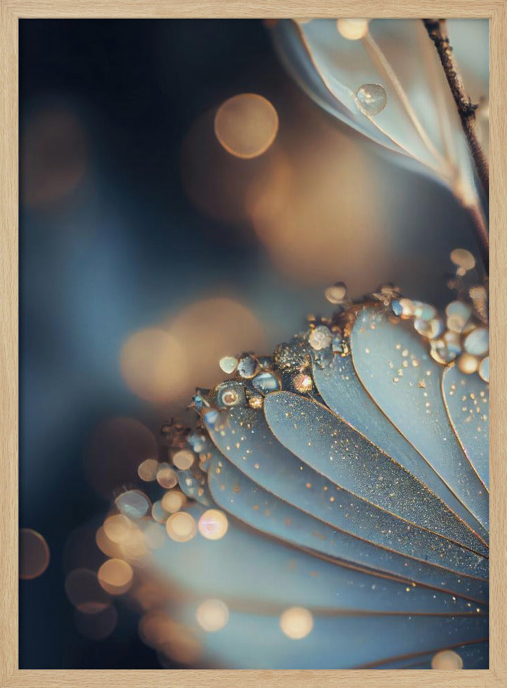 Dauwbloemige elegantie | Poster
