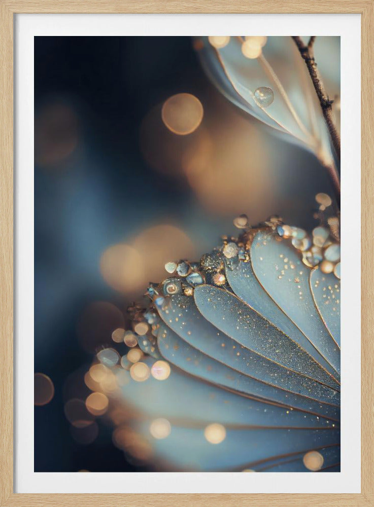 Dauwbloemige elegantie | Poster