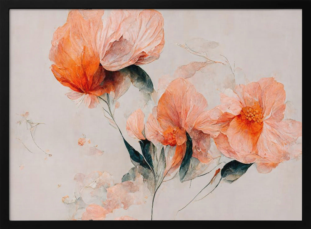 Delicate bloemendromen | Poster