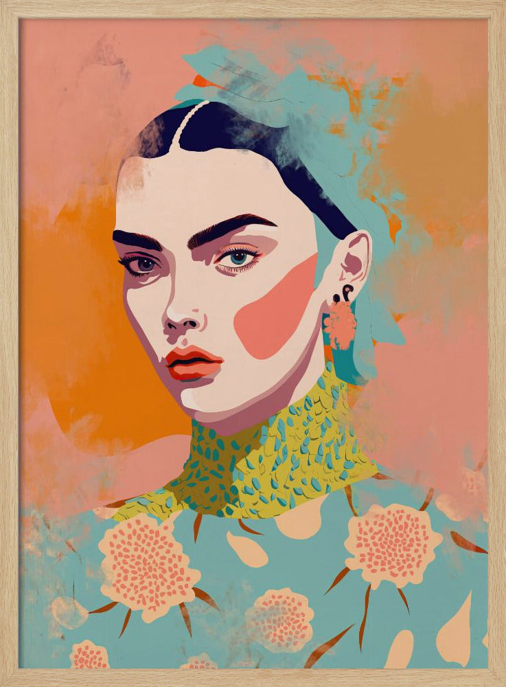 Levendige elegantie | Poster