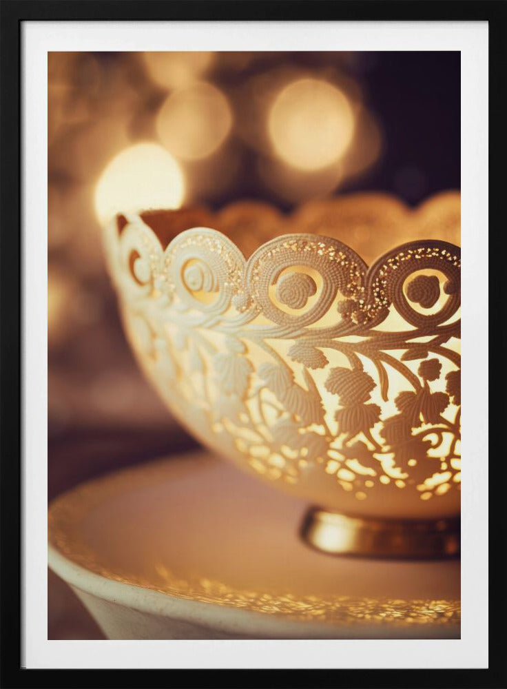 Gouden Kant Gloed | Poster