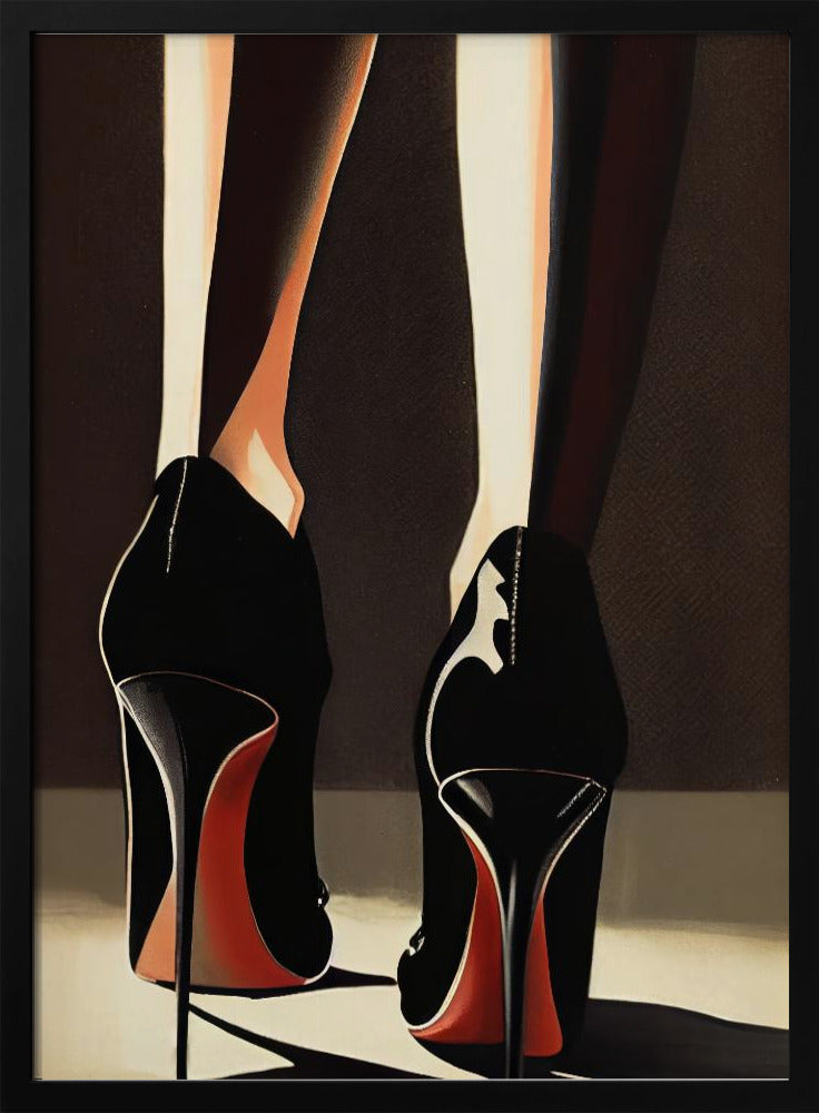 Strakke Stiletto Strut | Poster