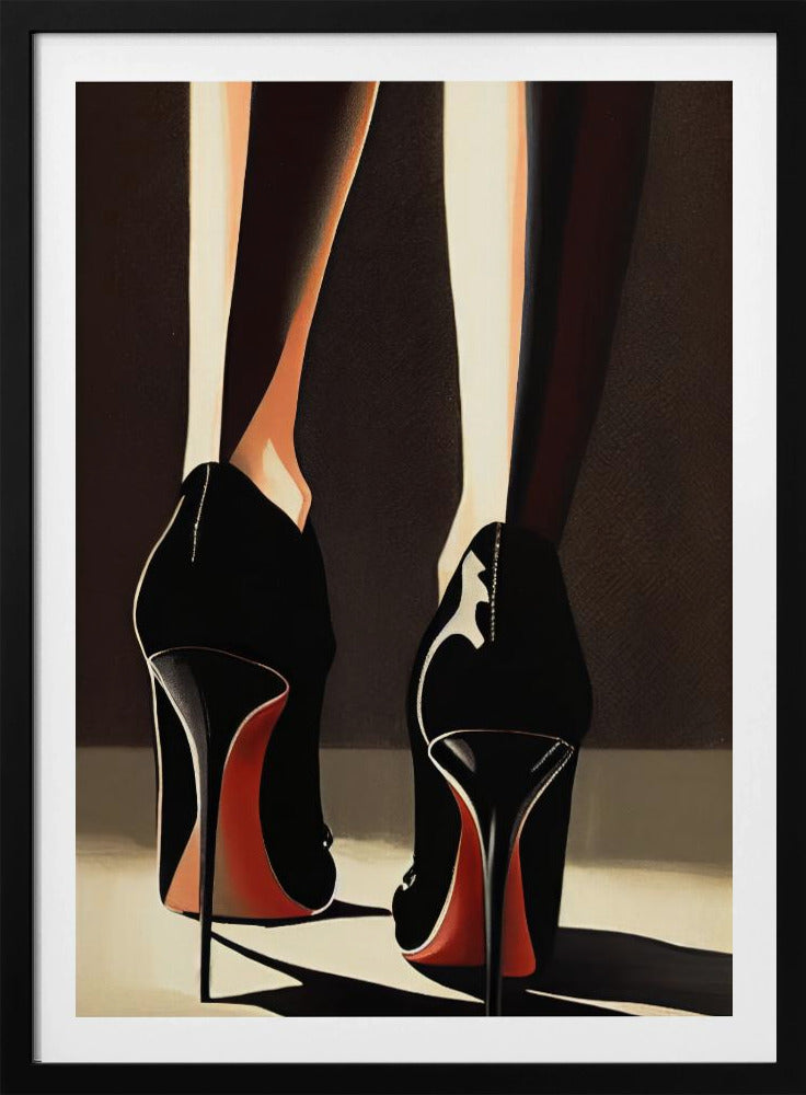 Strakke Stiletto Strut | Poster