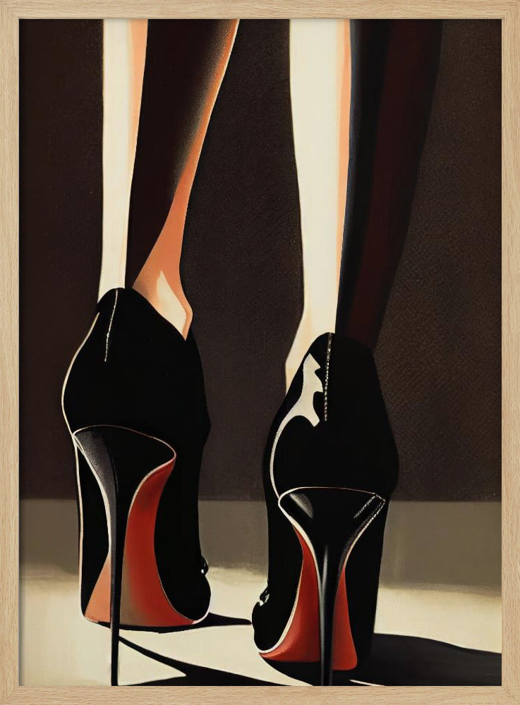 Strakke Stiletto Strut | Poster