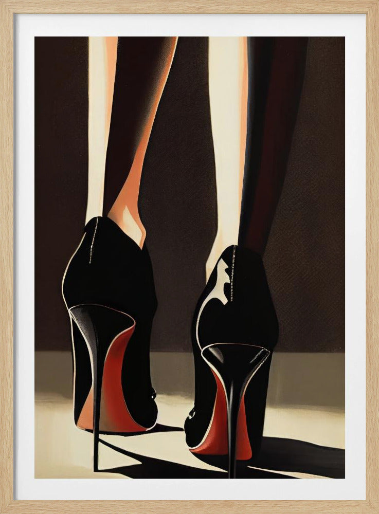 Strakke Stiletto Strut | Poster