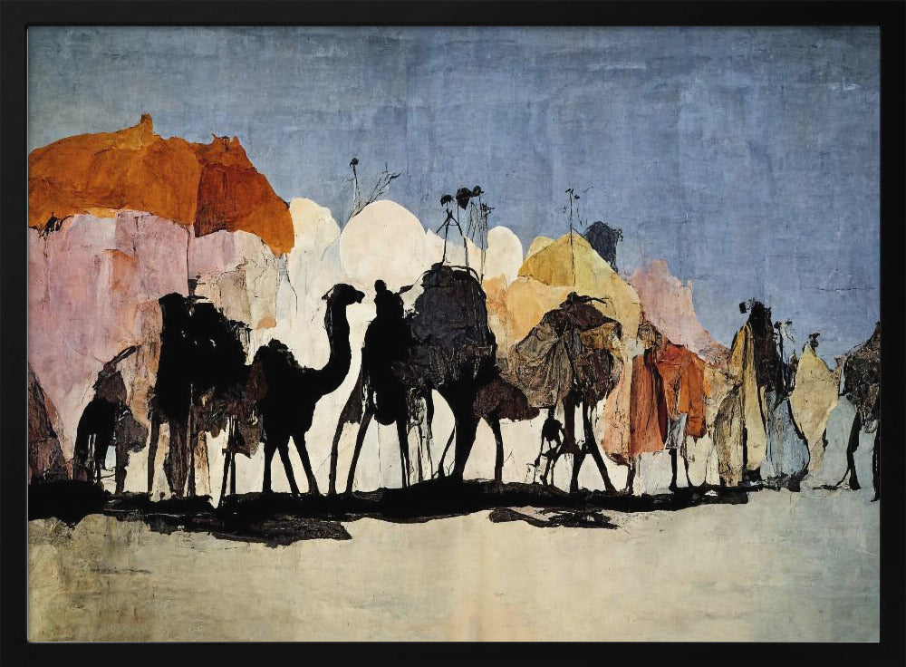 Woestijnkaravaanreis | Poster