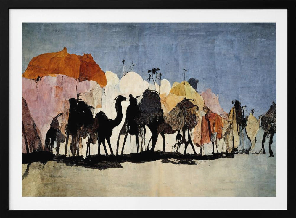 Woestijnkaravaanreis | Poster