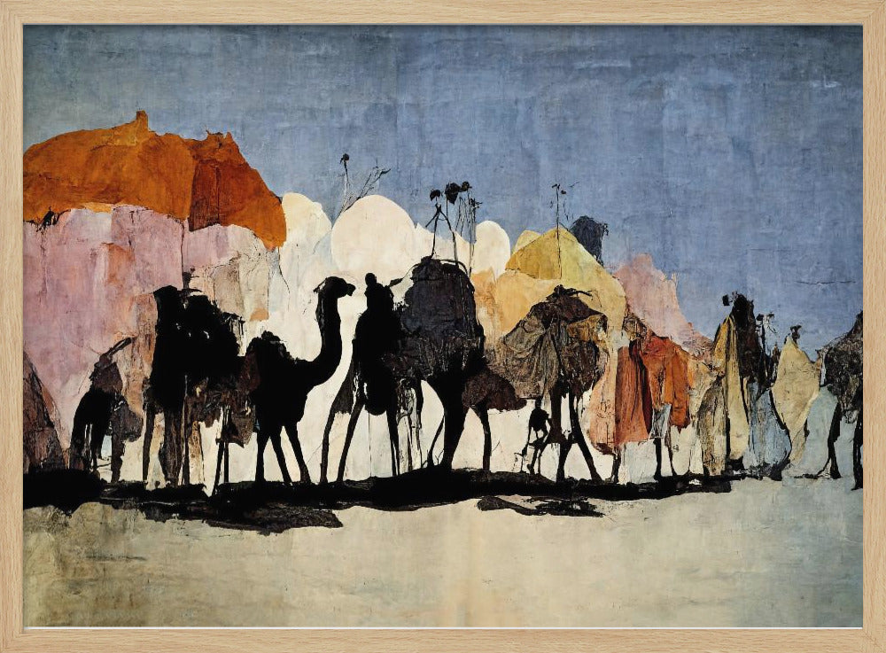 Woestijnkaravaanreis | Poster
