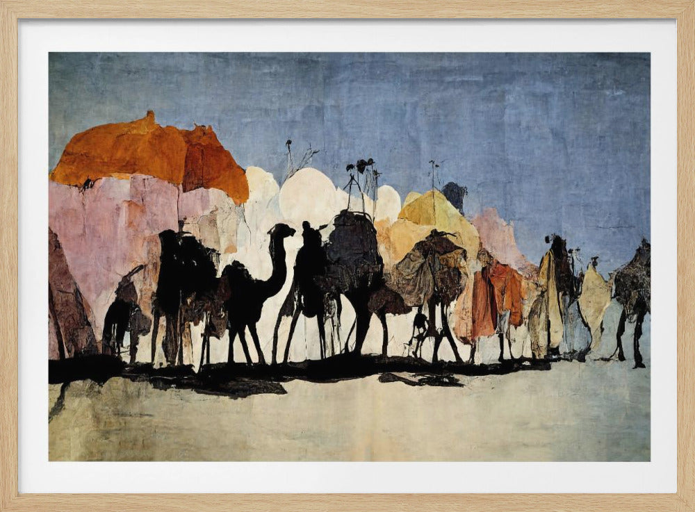 Woestijnkaravaanreis | Poster