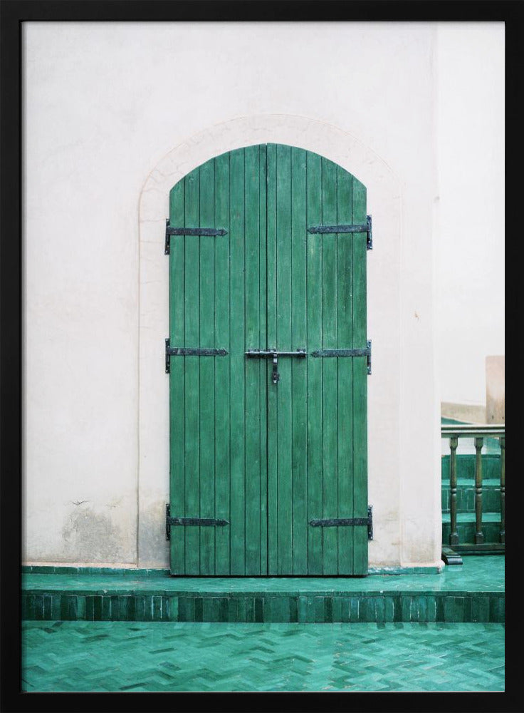 Marrakesh Groene Deur | Poster