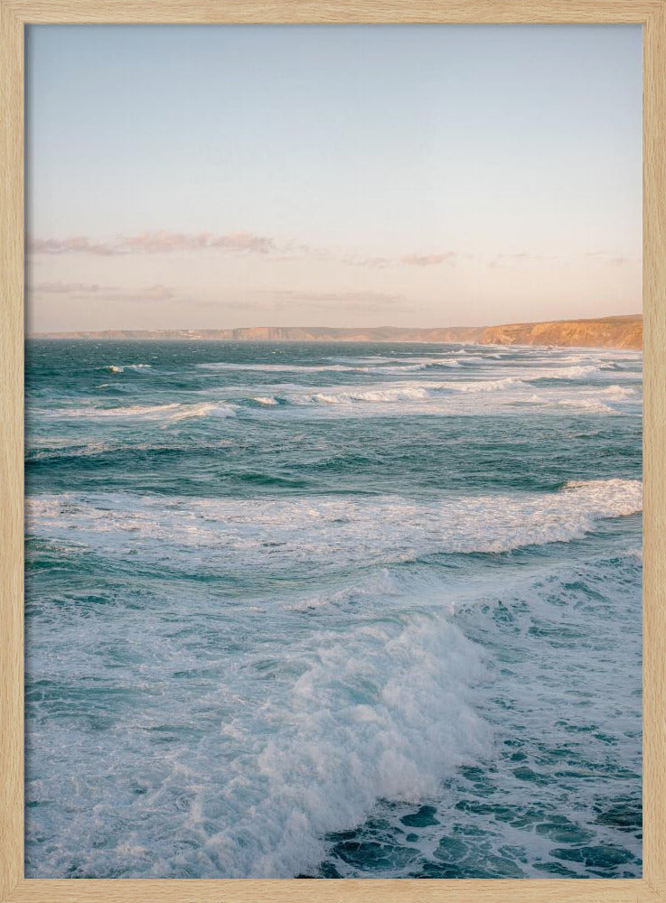 Praia Bordeira zwaait Portugal | Poster
