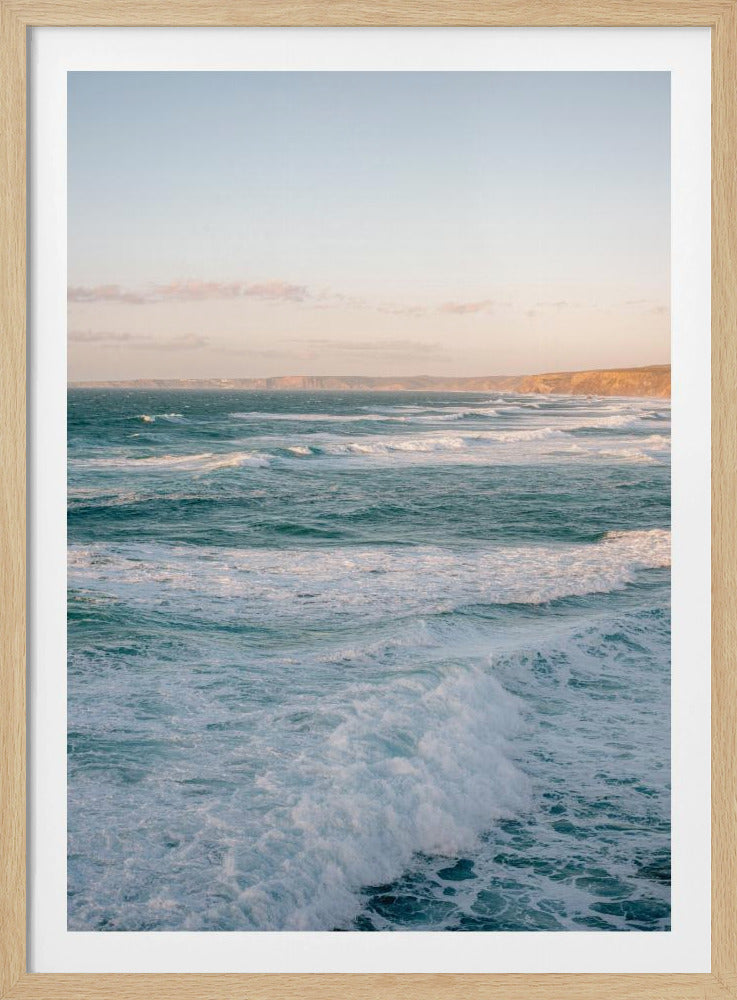 Praia Bordeira zwaait Portugal | Poster