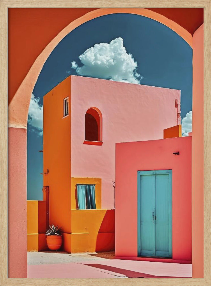 Vibrant Archway Scene | Poster