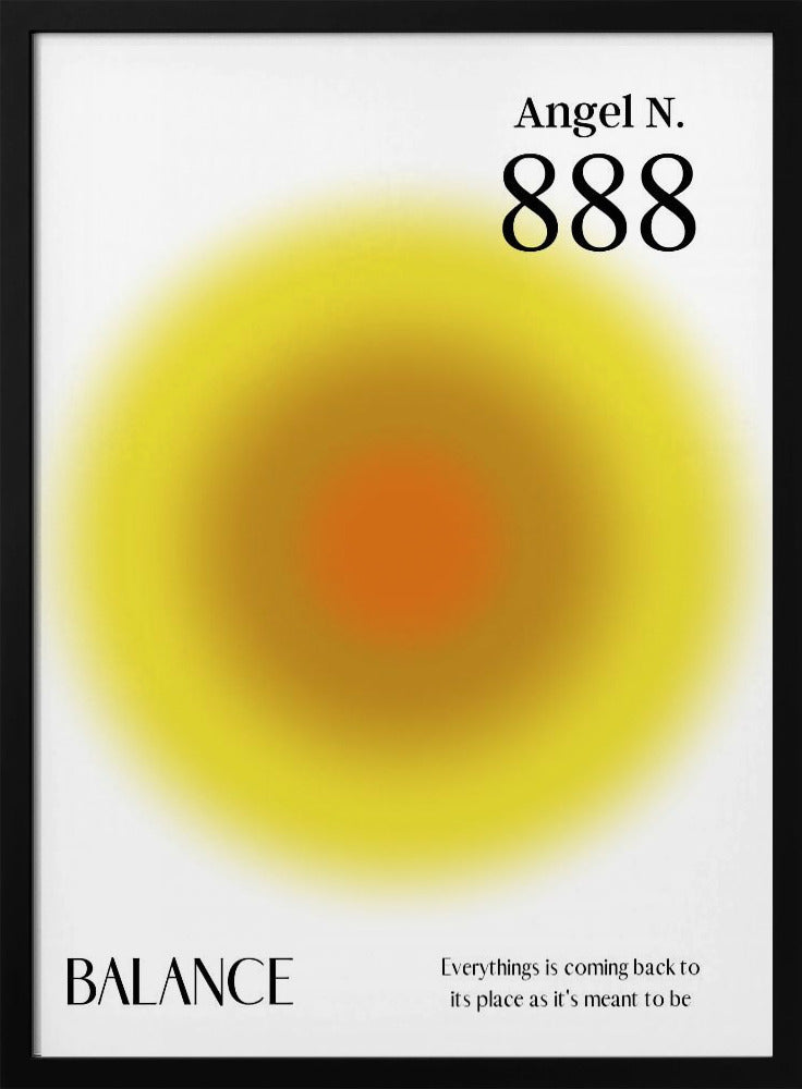 Angel Number 888 | Poster