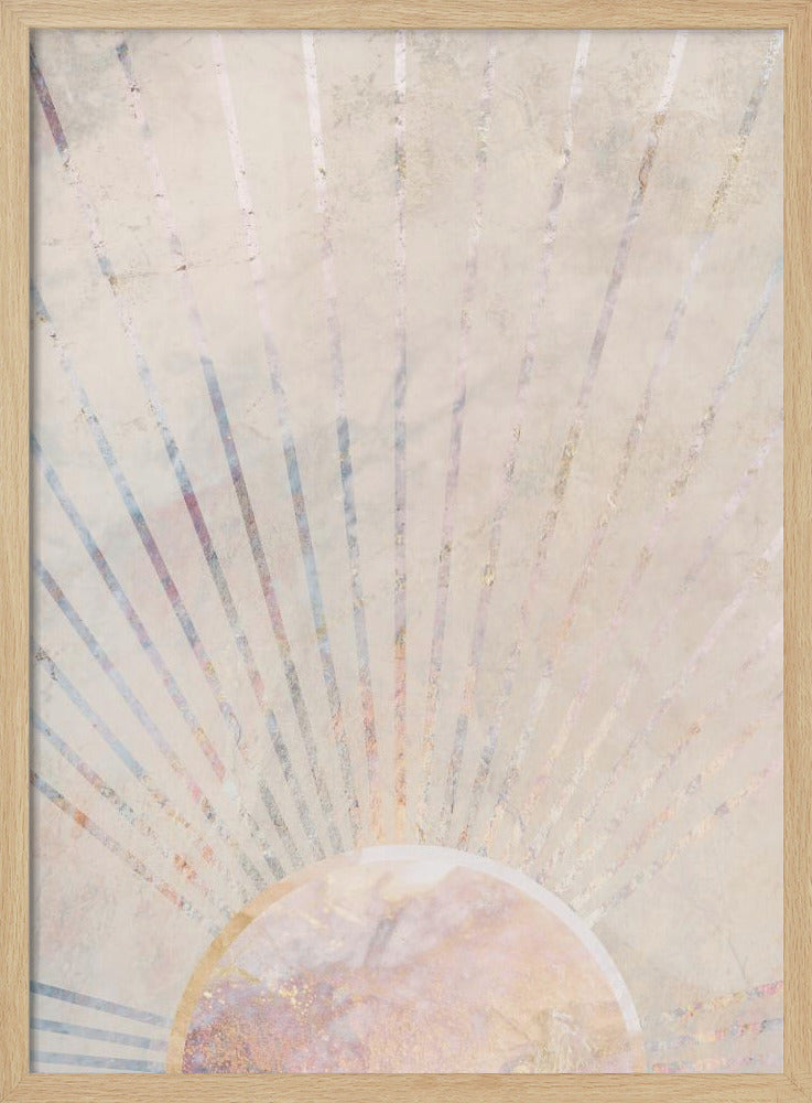 Ochtend Boho Zonnestralen | Poster