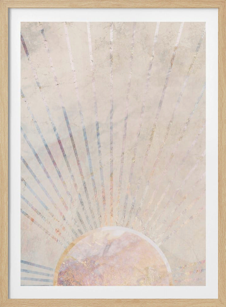 Ochtend Boho Zonnestralen | Poster