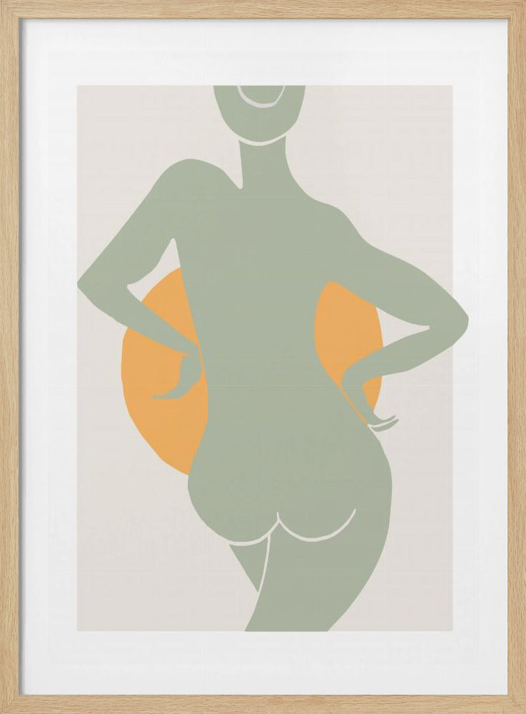 Groene Vrouw | Poster