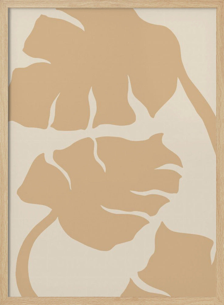 Monstera Zachtoranje | Poster