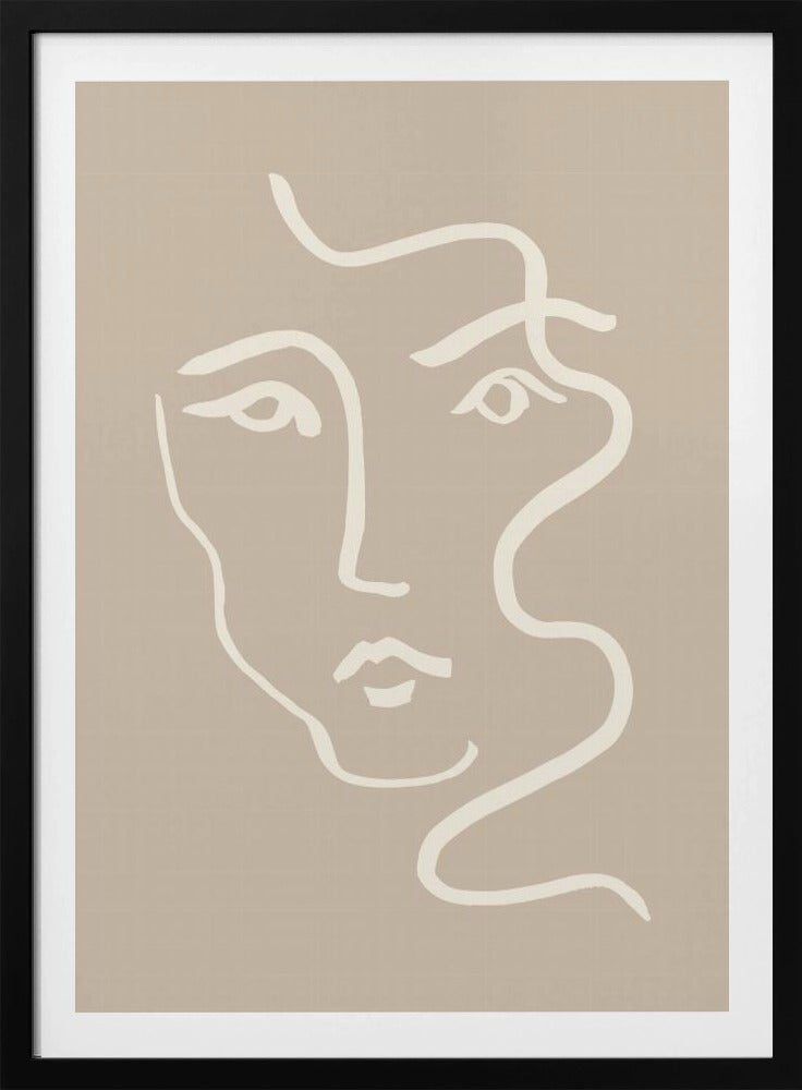 Portret 04 Grijs | Poster