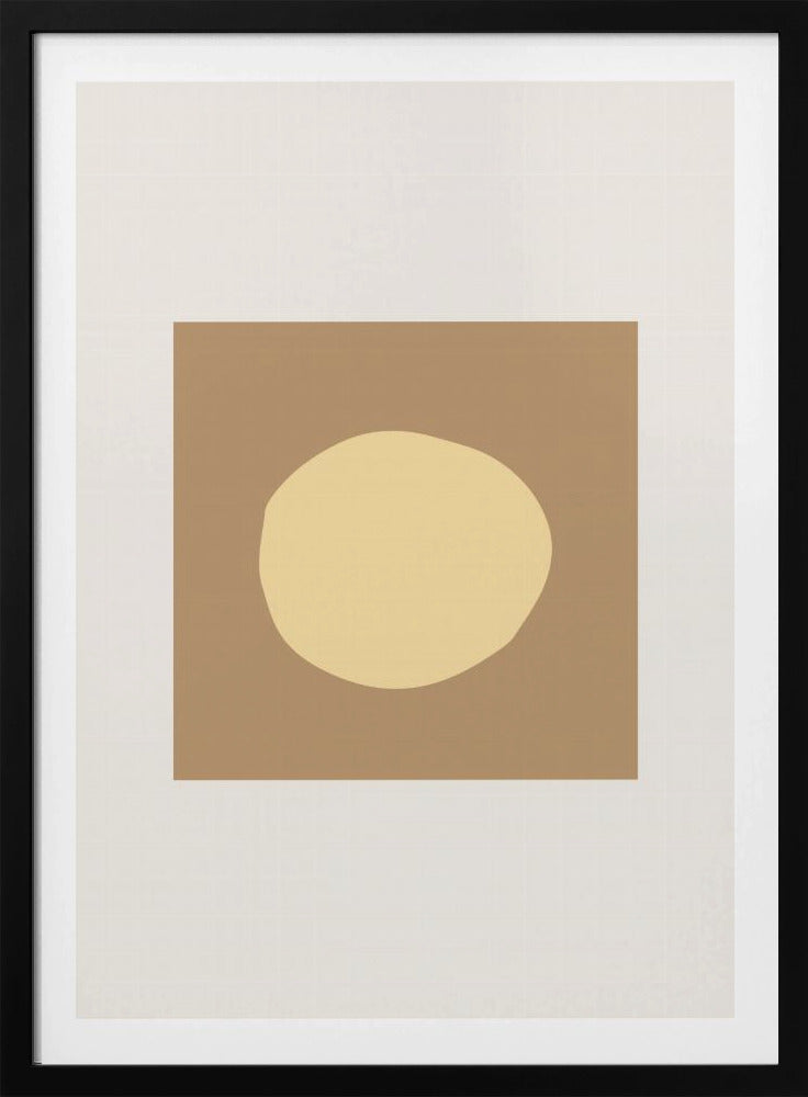 Abstracte cirkel | Poster