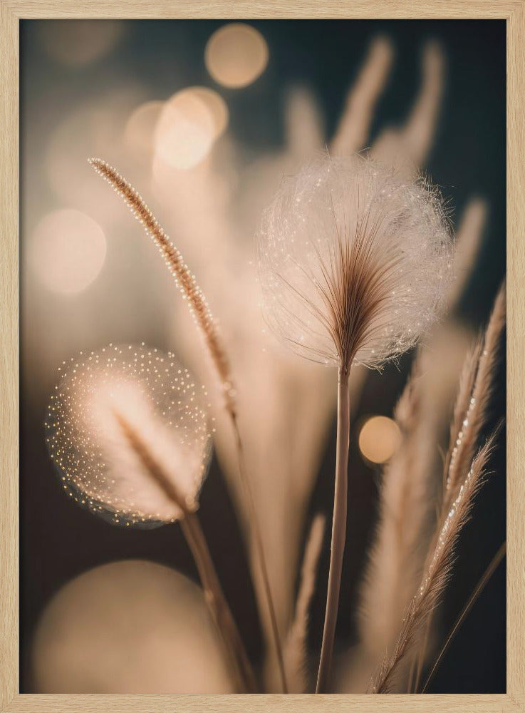 Fluisterende paardenbloemen | Poster