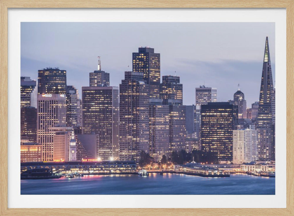 Skyline van San Francisco | Poster