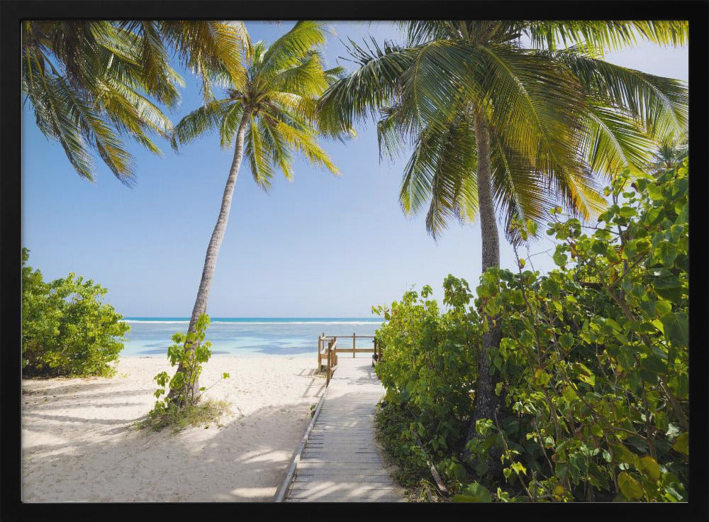 Naar het strand | Poster