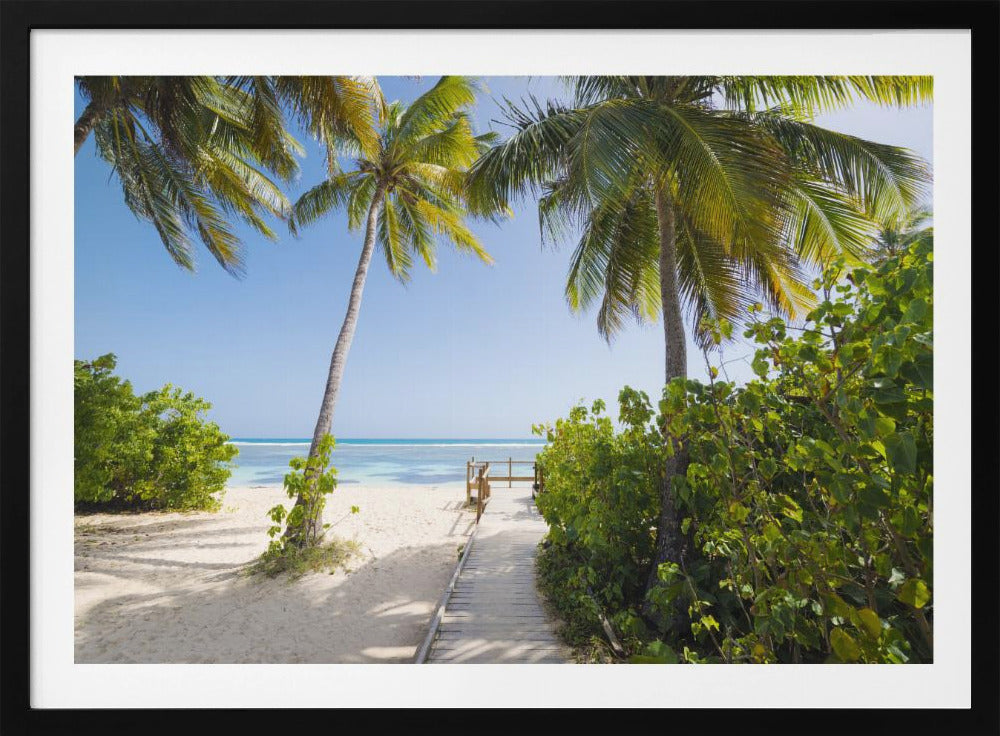 Naar het strand | Poster