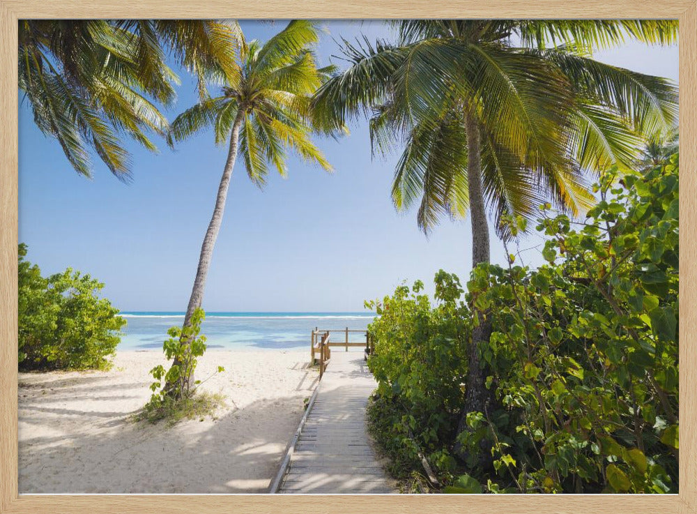 Naar het strand | Poster