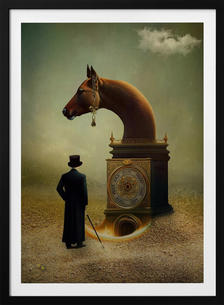 De zet van de ridder. | Poster