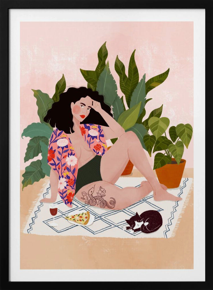 Zondag pizza | Poster