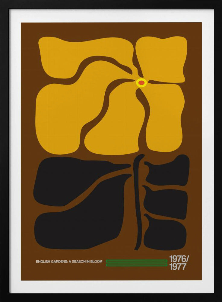 Engelse Tuinen Bruin | Poster