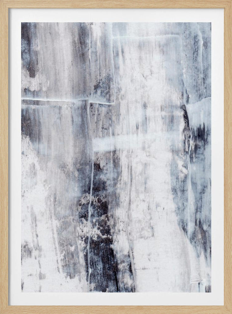 Brushstrokes In Muted Tones | Poster
