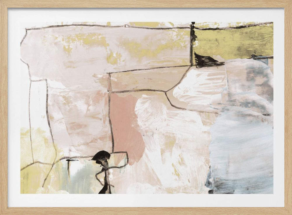 Abstracte pastels | Poster