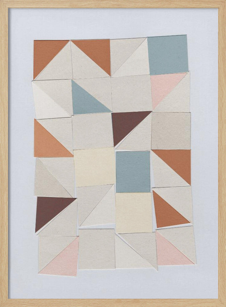 Pastelgeometrie | Poster