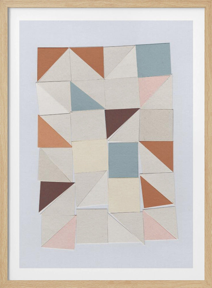 Pastelgeometrie | Poster