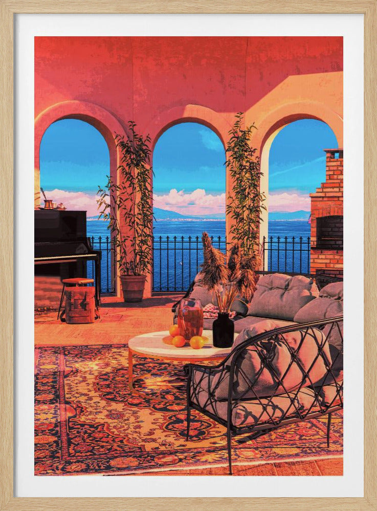 Pianoterras | Poster