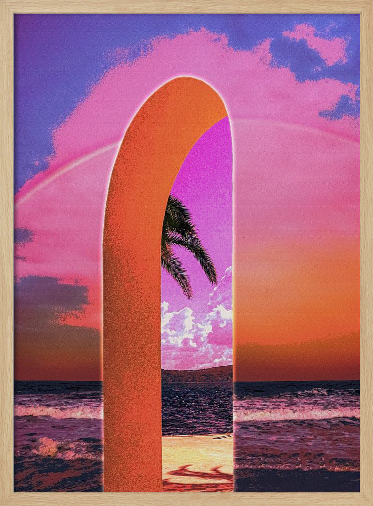 Portaal Vaporwave | Poster