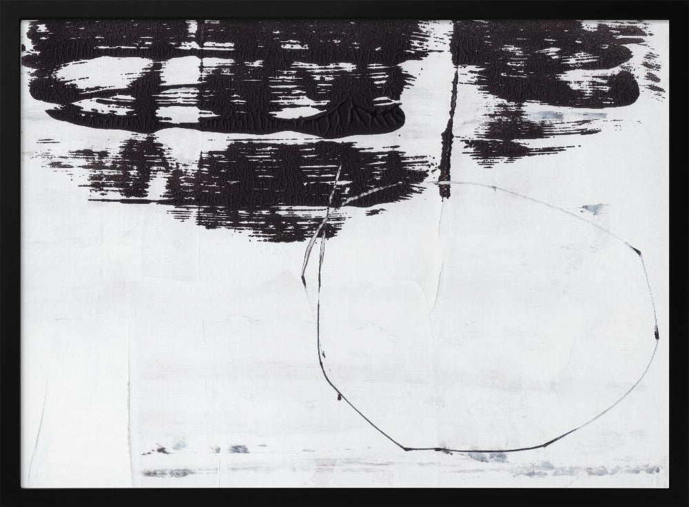 Monochrome fluisteringen | Poster