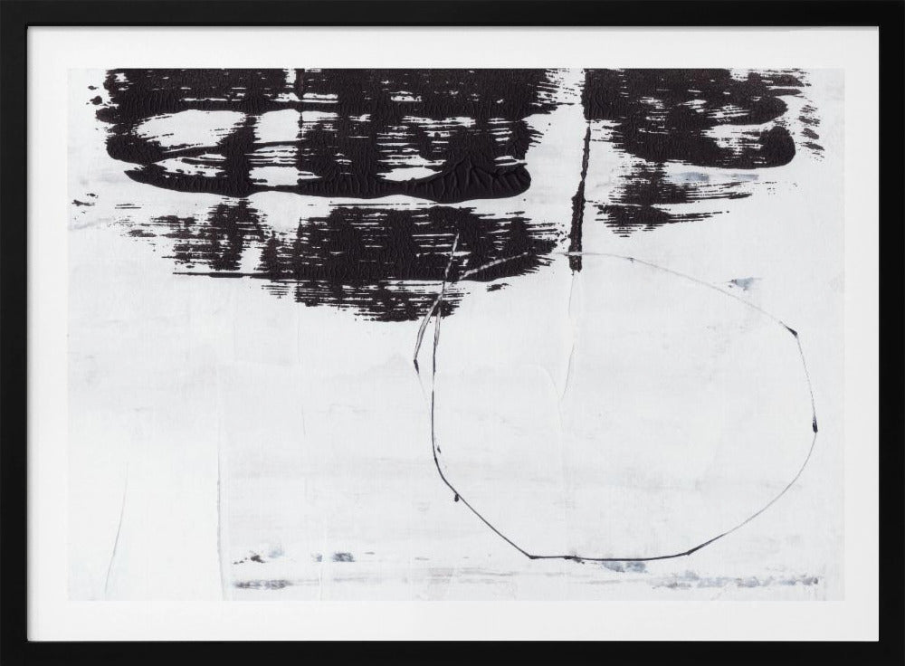 Monochrome fluisteringen | Poster