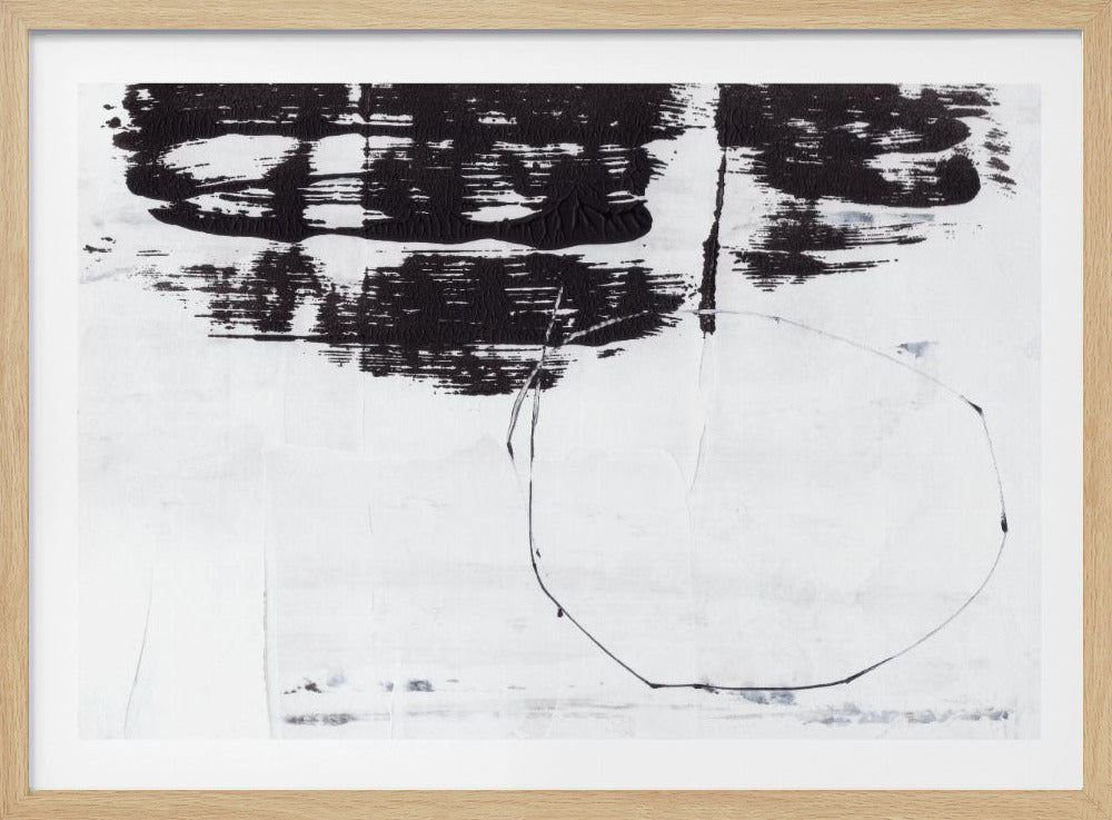 Monochrome fluisteringen | Poster