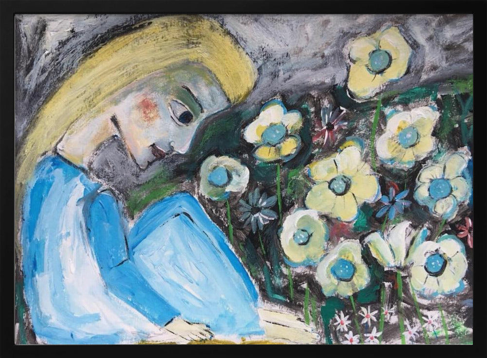 In de tuin | Poster