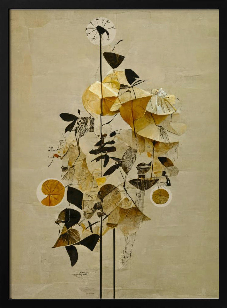Gouden Bloesems | Poster