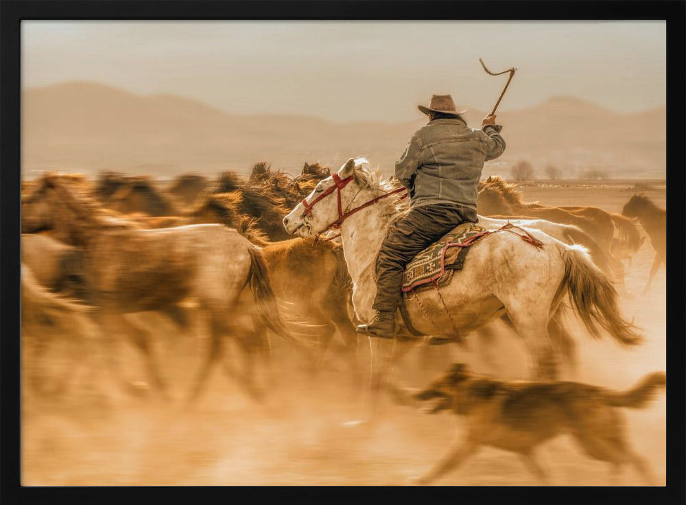 Wilde paarden (ook bekend als Yılkı Atları) | Poster